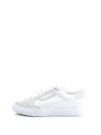 Shop Adidas Originals White Leather Low-top Sneaker