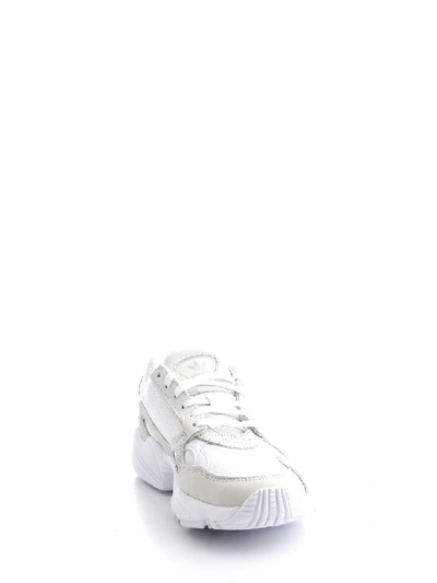 Shop Adidas Originals Falcon Sneakers In White