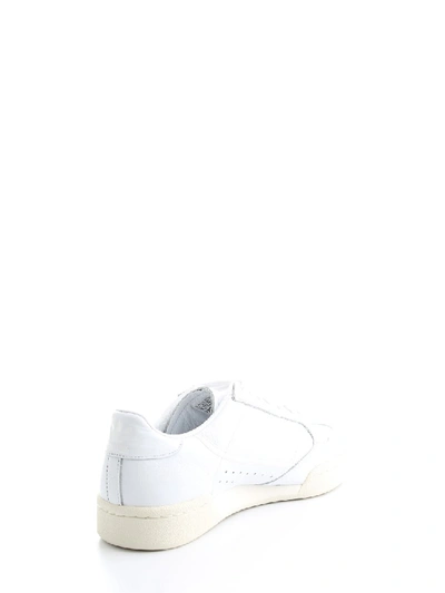 Shop Adidas Originals White Leather Continental 80 Sneakers