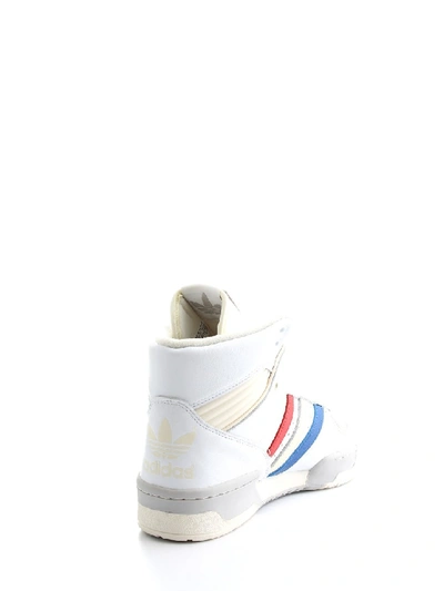 Shop Adidas Originals Rivalry Hi Sneakers In White