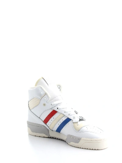 Shop Adidas Originals Rivalry Hi Sneakers In White