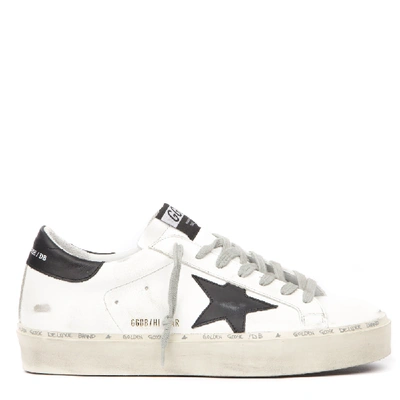 Shop Golden Goose High Star White Leather Sneaker