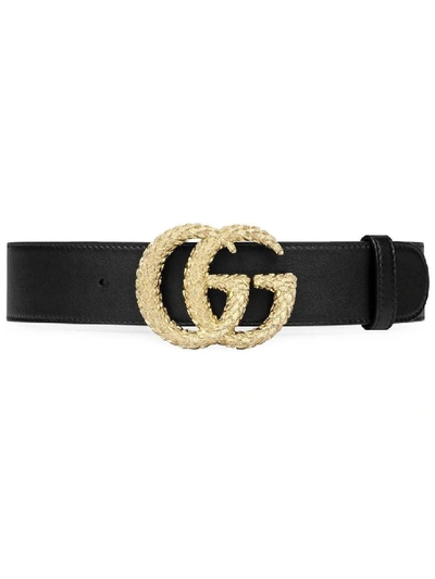 Shop Gucci Black Women's Gg Marmont Belt