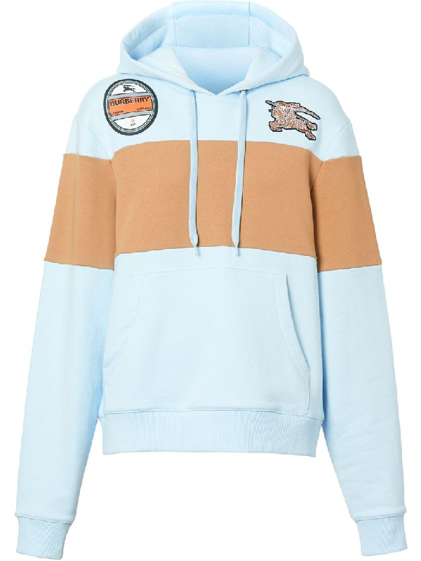 Burberry hoodie womens orange sale