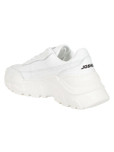 Shop Joshua Sanders Zenith Sneakers In White