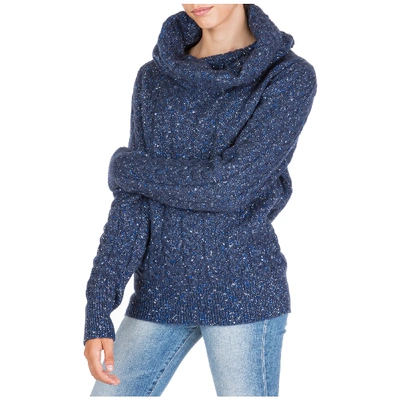 Shop Blumarine Women's Jumper Sweater In Blue