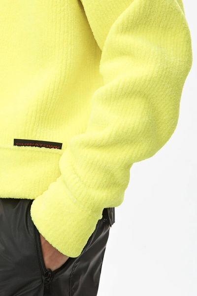 Shop Alexander Wang Chynatown Pullover In Yellow