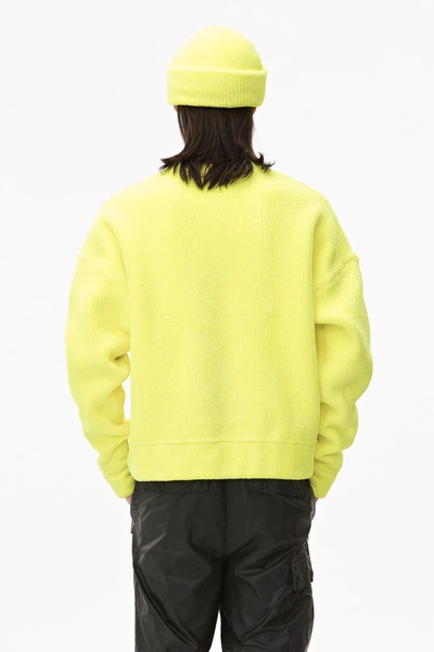 Shop Alexander Wang Chynatown Pullover In Yellow