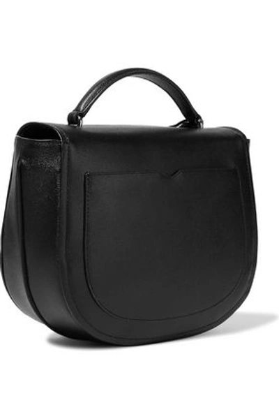 Shop 3.1 Phillip Lim / フィリップ リム Hudson Textured-leather Shoulder Bag In Black