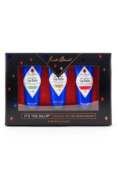 Shop Jack Black Full Size Intense Therapy Lip Balm Spf 25 Set (nordstrom Exclusive) (usd $24 Value)