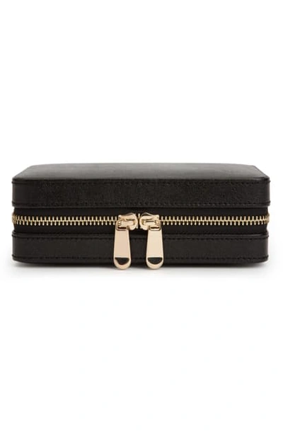 Shop Wolf Palermo Zip Jewelry Case - Black