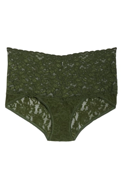Hanky Panky 'retro Vikini' Briefs In Woodland Green