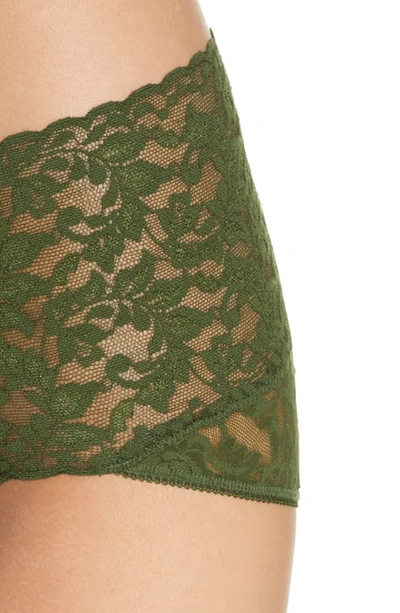 Hanky Panky 'retro Vikini' Briefs In Woodland Green