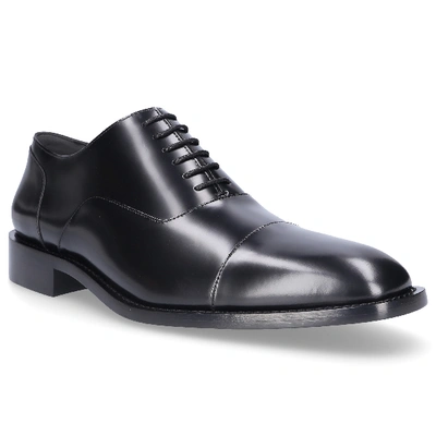 Shop Balenciaga Business Shoes Oxford Richel  Calfskin In Black