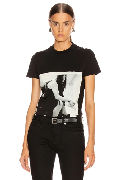 Shop Rick Owens Drkshdw Crew Level Tee In Black