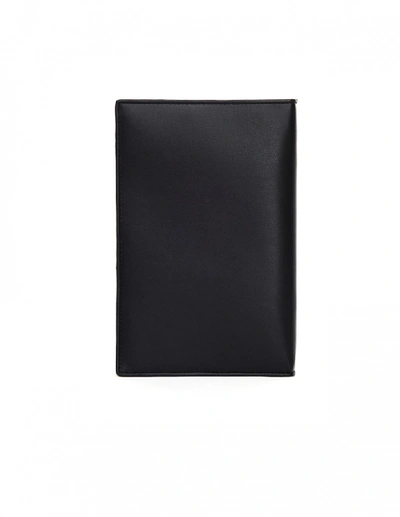 Shop Raf Simons Black Big Zip Wallet