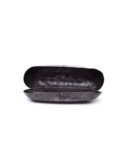 Shop Ziggy Chen Noriaki Sakamoto X  Metal Sunglasses Case In Black