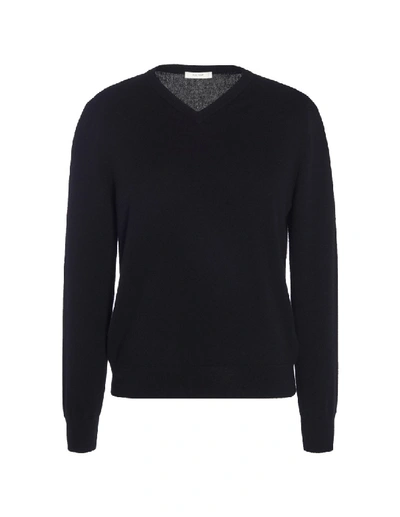 Shop The Row Black Cashmere Mack Sweater