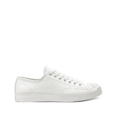 Shop Converse Jack Purcell Foundational Leather In White