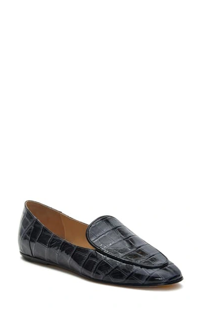 Shop Etienne Aigner Camille Loafer In Ashes Leather
