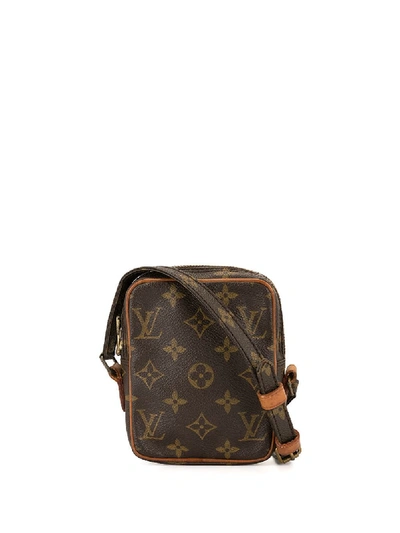Shop Pre-owned Louis Vuitton Mini Danube Shoulder Bag In Brown