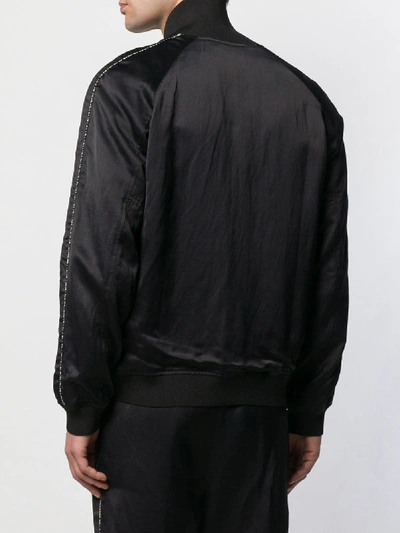 Shop Damir Doma Cotton Bomber Jacket In Black