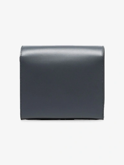 Shop Lemaire Grey Leather Camera Bag
