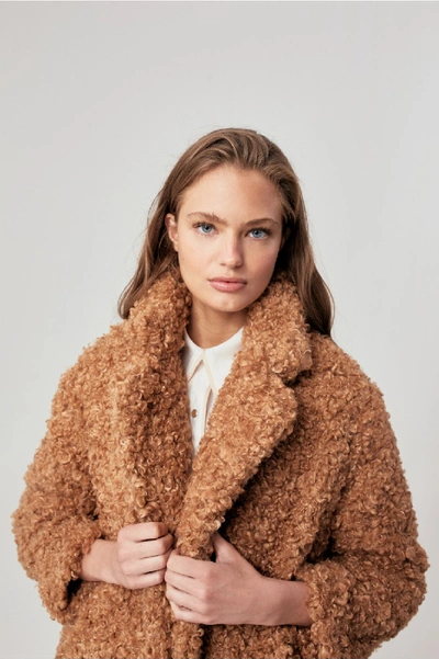 Shop C/meo Collective Profuse Coat In Camel