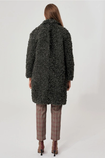 Shop C/meo Collective Profuse Coat In Forest