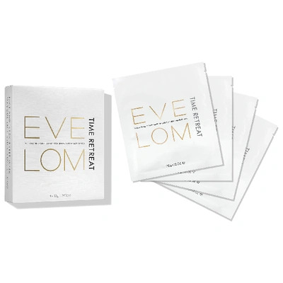 Shop Eve Lom Time Retreat Face & Neck Sheet Mask 4 Sheet Masks