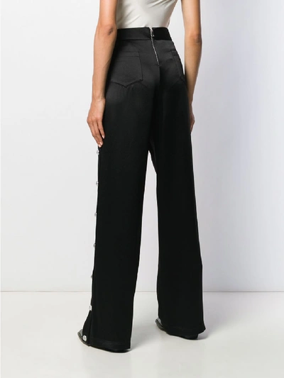 Shop Balmain Satin Sweatpants