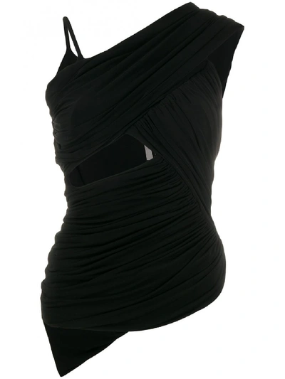 Shop Rick Owens Alix Top In Black