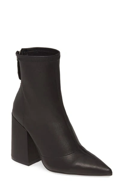 Shop Alias Mae Ahnika Bootie In Black Stretch Leather