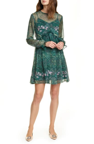 Ted baker outlet dark green dress