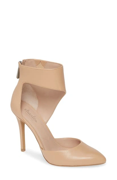 Shop Charles By Charles David Proud D'orsay Pump In Nude Leather