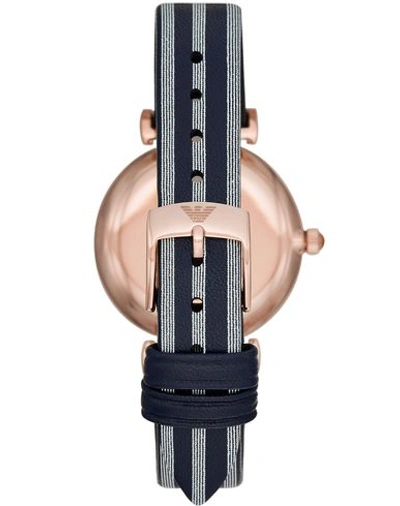 Shop Emporio Armani Wrist Watch In Copper