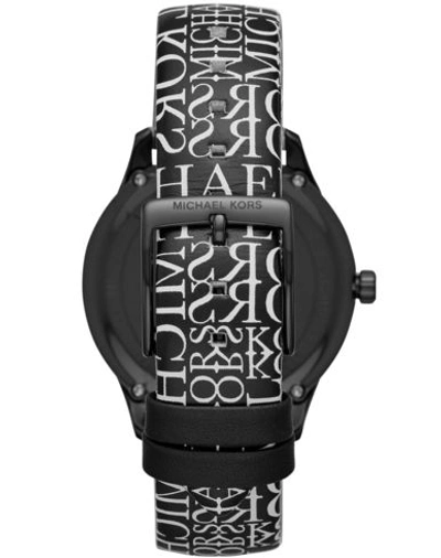 Shop Michael Michael Kors Wrist Watch In Black