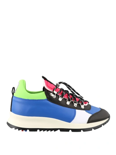 Shop Philippe Model Rossignol X Pm Multicolour Leather Sneakers