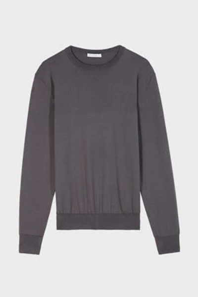 Shop The Row Benjamin Crewneck Jumper In Grey