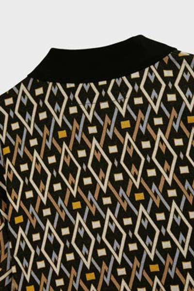 Shop Joseph Diamond-print Polo Shirt