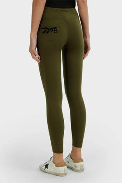 Shop Victoria Beckham Vb Classic Leggings In Green