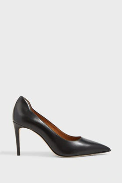 Shop Victoria Beckham Vb 90 Leather Pumps In Black