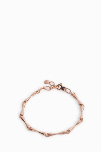 Shop Monica Vinader Nura Reef Bracelet In *rose Gold