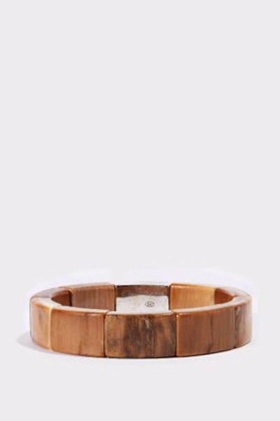 Shop Sydney Evan Mammoth And Sapphire Cuff In White