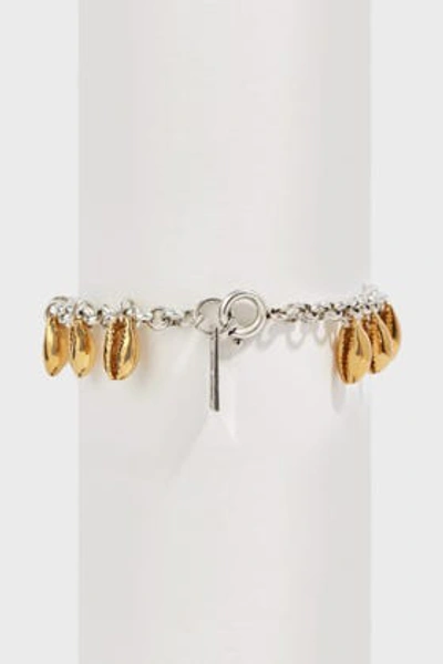 Shop Isabel Marant Shell-embellished Charm Bracelet