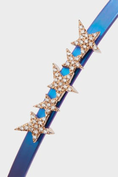 Shop Diane Kordas Cosmos Blue Star Bracelet