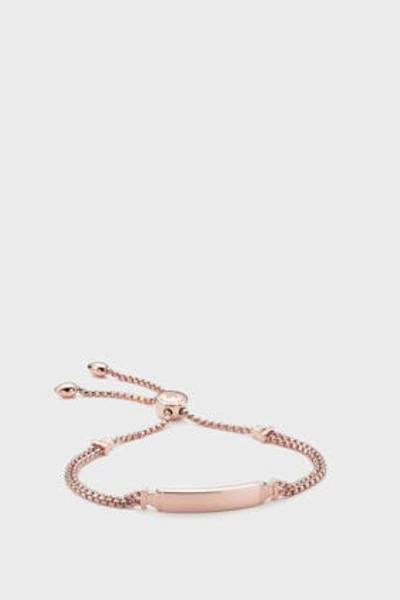 Shop Monica Vinader Rp Baja Deco Id Bracelet In R Gold