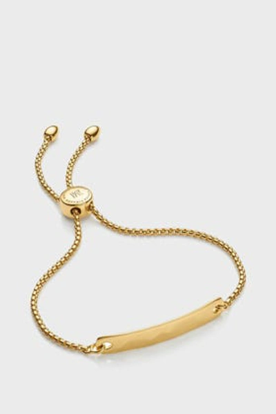 Shop Monica Vinader Havana Mini Friendship Chain Bracelet In Yellow Gold