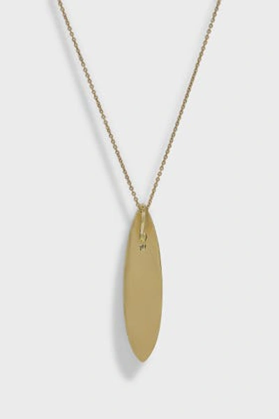 Shop Tara Hirshberg Surfboard Pendant In Orange