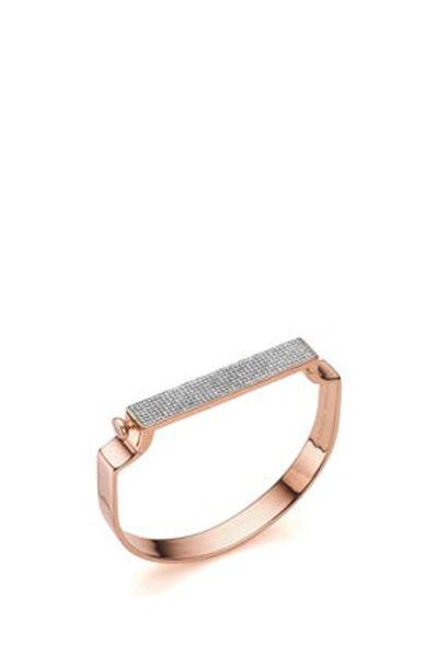 Shop Monica Vinader Rp Signature Bangle - Diamond